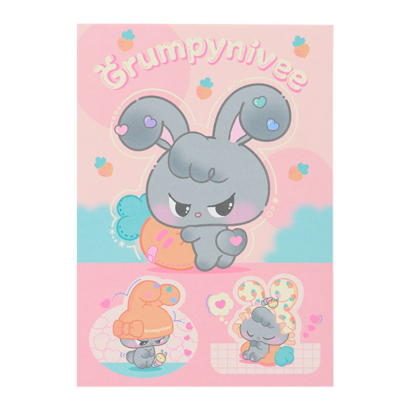 Sanrio Happilina Friends Grumpynivee Memo Pad