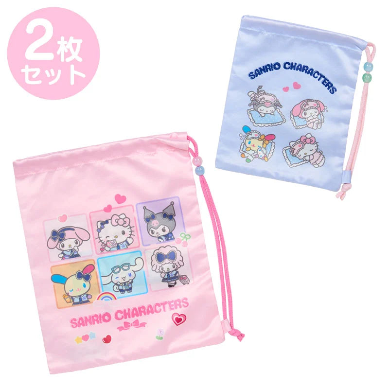 Pre-Order Sanrio "Academy Sparkling Journey" Drawstring Bag Set
