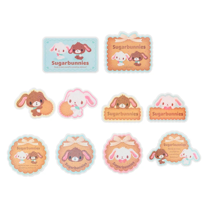 Pre Order Sugarbunnies "Biscuit" Sticker Flakes