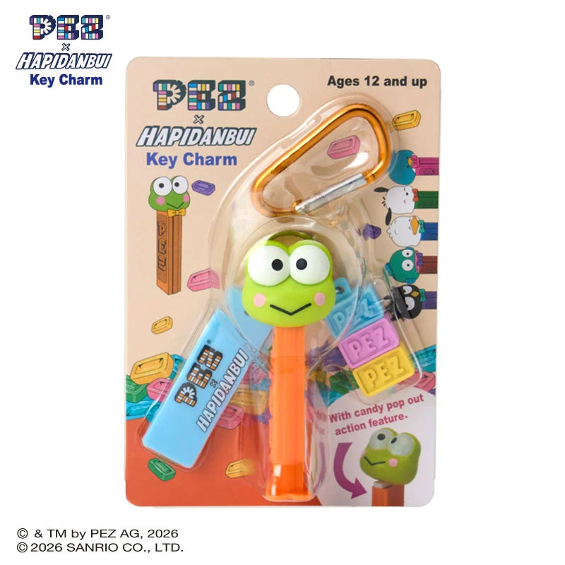 PEZ x Hapidanbui Keychain Keroppi