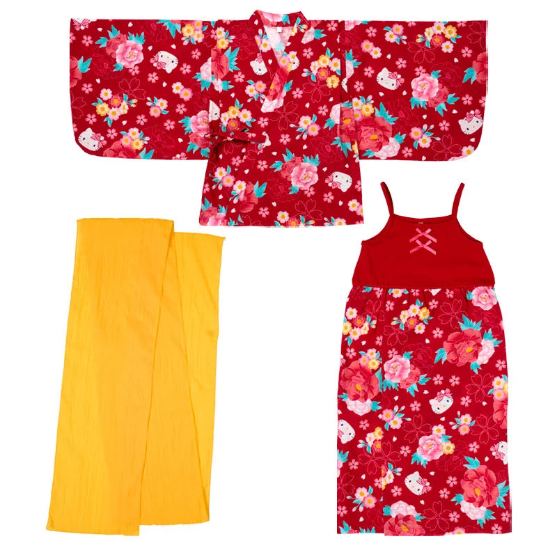 Hello Kitty Kid Yukata Kimono