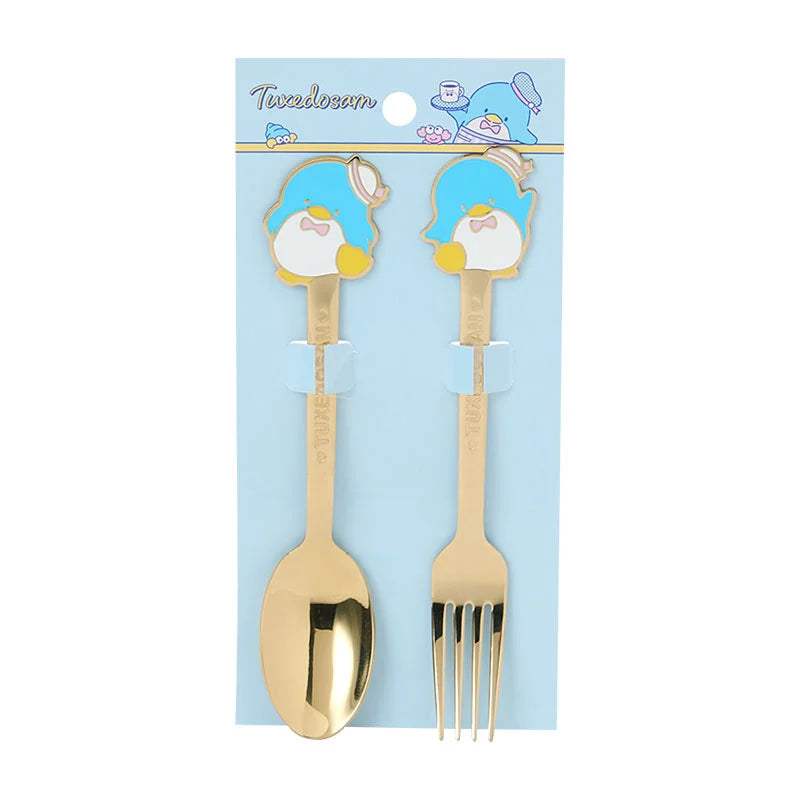 Tuxedo Sam Cafe Spoon & Fork Set