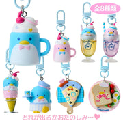 Tuxedo Sam Cafe Mascot Keychain Blind Box