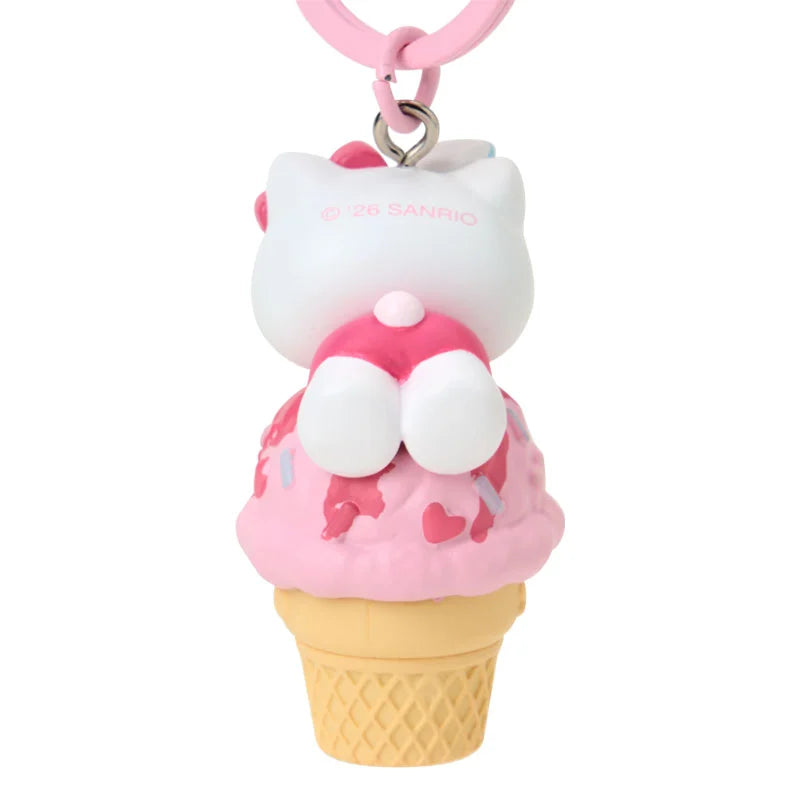 Pre Order Hello Kitty "Dreamy Ice Parlor" Keychain