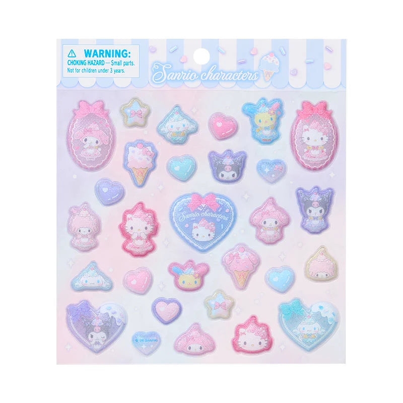 Pre Order Sanrio Characters "Dreamy Ice Parlor" Sticker