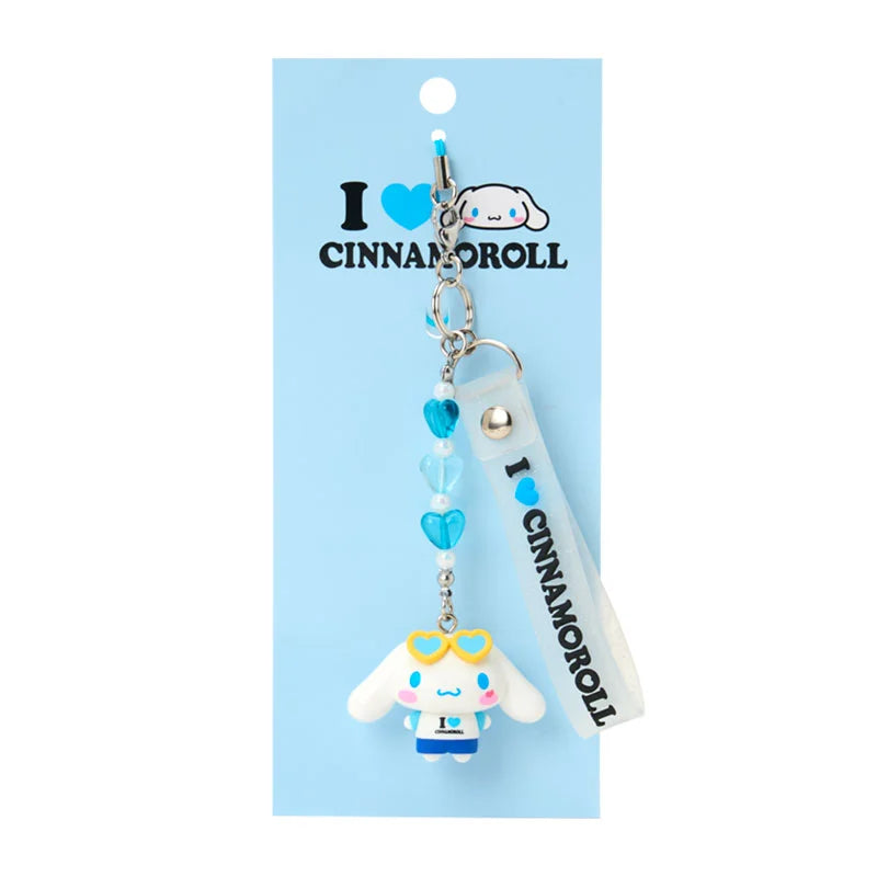 Pre Order Cinnamoroll "I LOVE SANRIO CHARACTERS" Strap