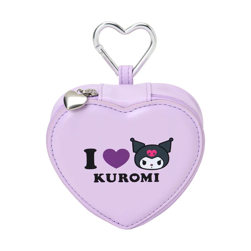 Pre Order Kuromi "I LOVE SANRIO CHARACTERS" Mini Pouch