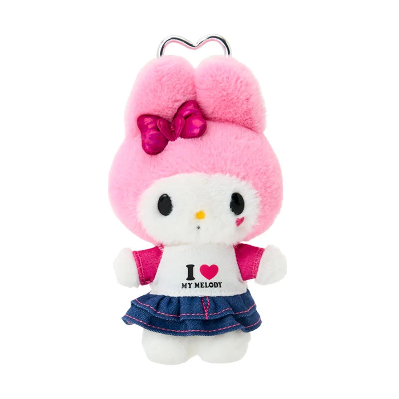 Pre Order My Melody "I LOVE SANRIO CHARACTERS" Plush Mascot