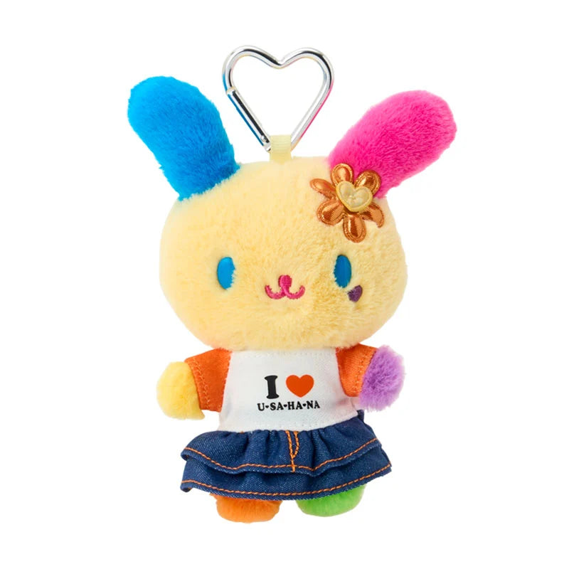 Pre Order Usahana "I LOVE SANRIO CHARACTERS" Plush Mascot