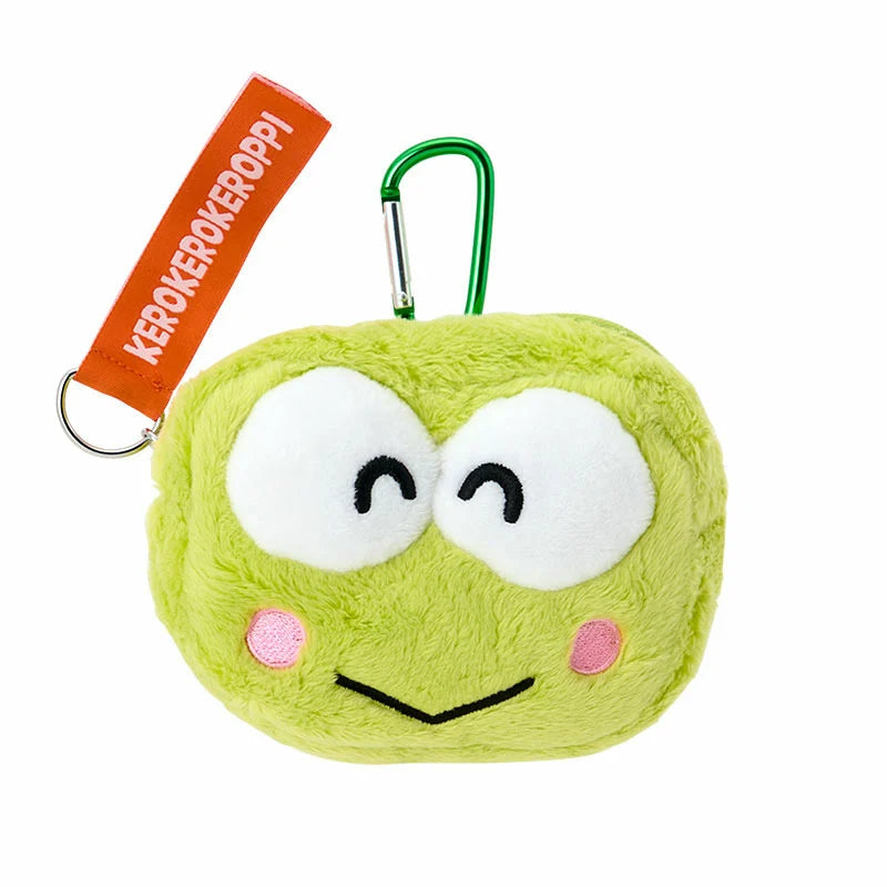 Pre Order Keroppi "Usable Every Day" Face Mini Pouch