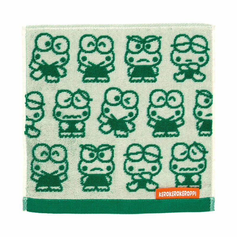 Pre Order Keroppi "Usable Every Day" Hand Towel
