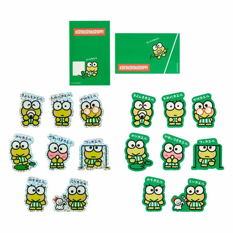 Pre Order Keroppi "Usable Every Day" Sticker Flakes