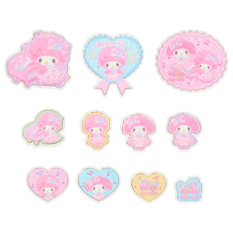 Pre Order My Sweet Piano "Piano's Dressed-Up Piano Recital" Sticker Flakes