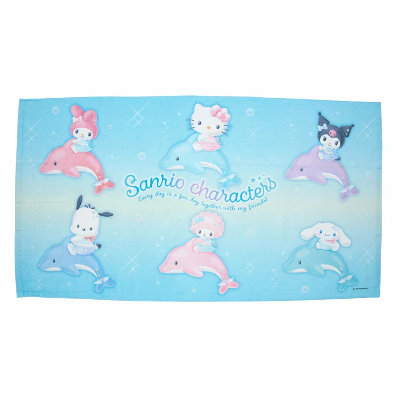 Pre Order Sanrio "Shiny Dolphin" Bath Towel