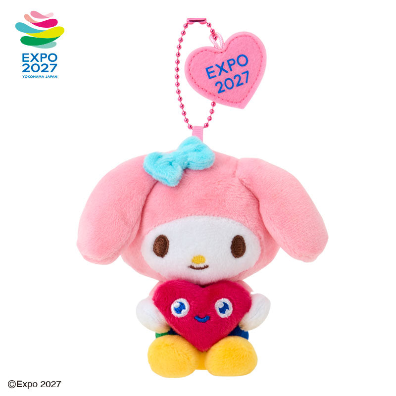 My Melody EXPO2027 Tunk Tunk Plush Mascot
