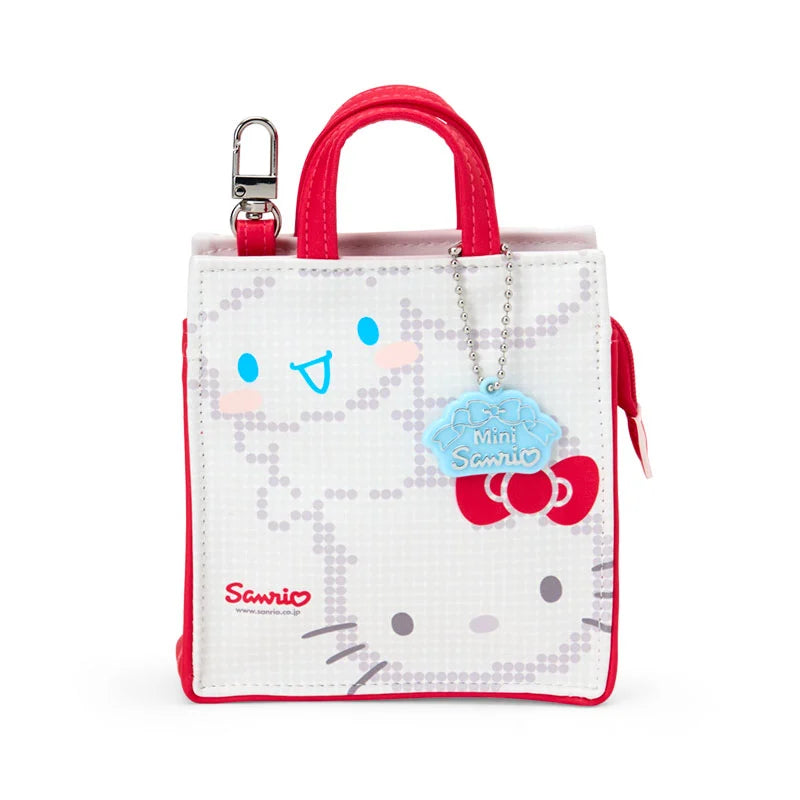 Pre Order Sanrio "Mini Sanrio" Mini Shopping Tote White