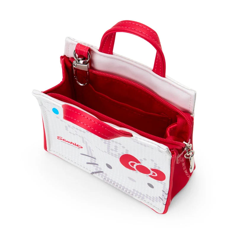 Pre Order Sanrio "Mini Sanrio" Mini Shopping Tote White
