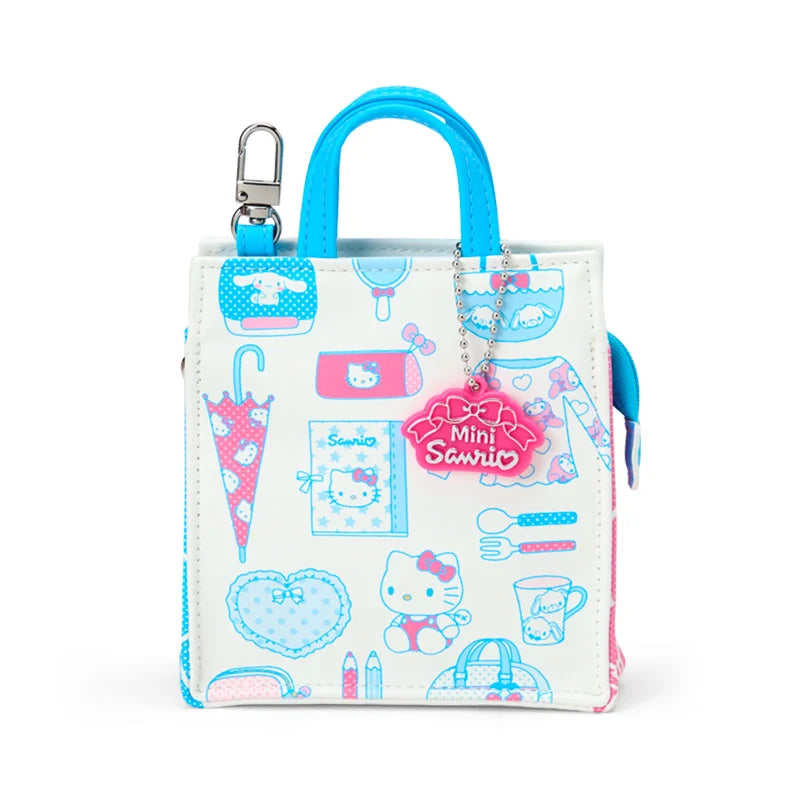 Pre Order Sanrio "Mini Sanrio" Mini Shopping Tote Blue