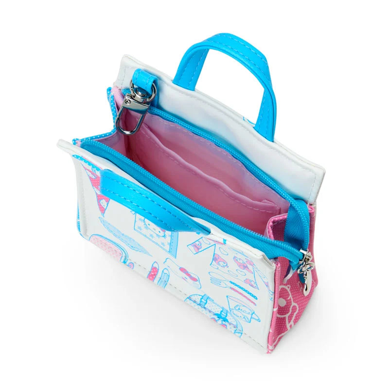 Pre Order Sanrio "Mini Sanrio" Mini Shopping Tote Blue