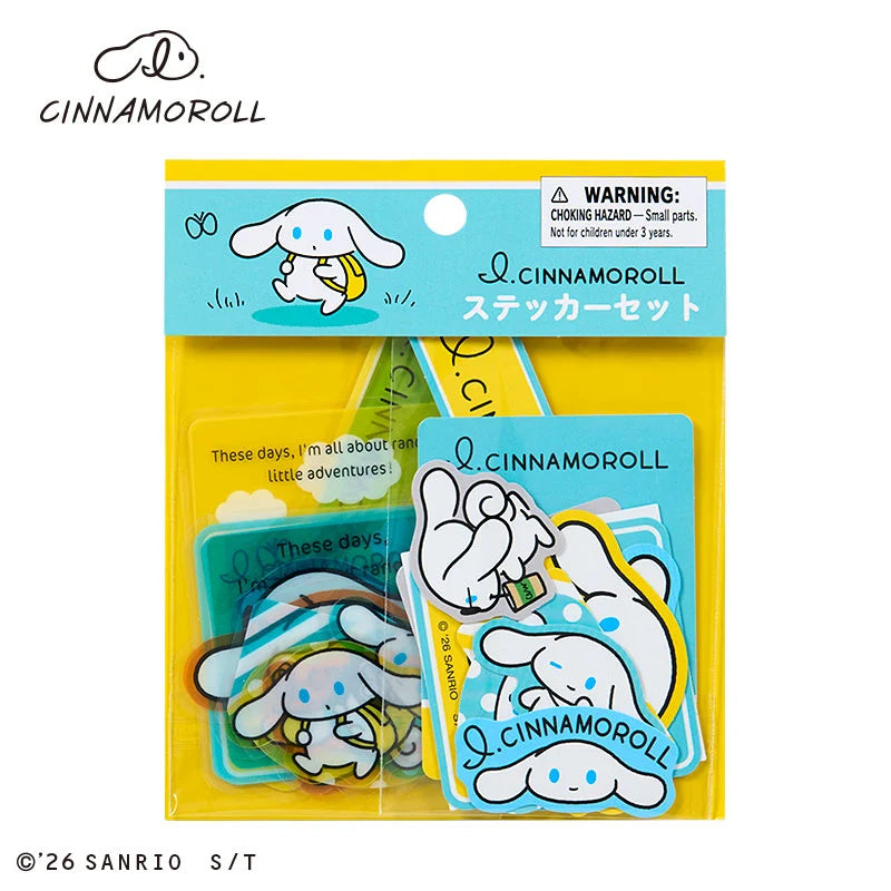 Pre Order I.Cinnamoroll "Casual Outing" Sticker Flakes