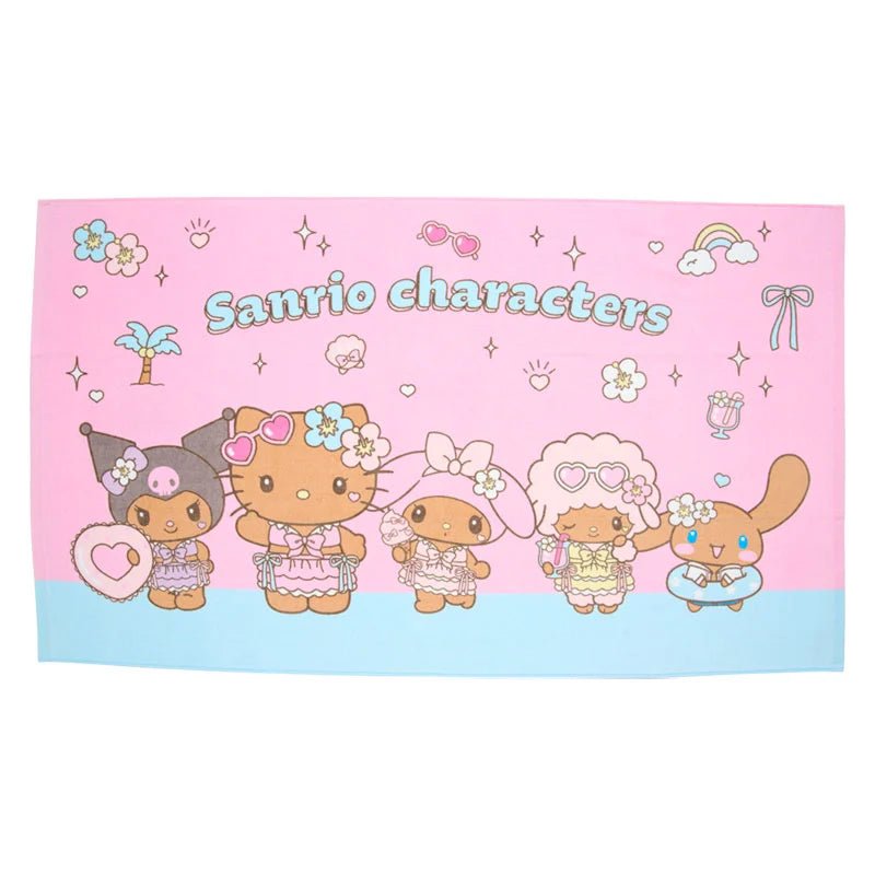 Pre Order Sanrio "Sparkling Summer Pool" Full Body Towel