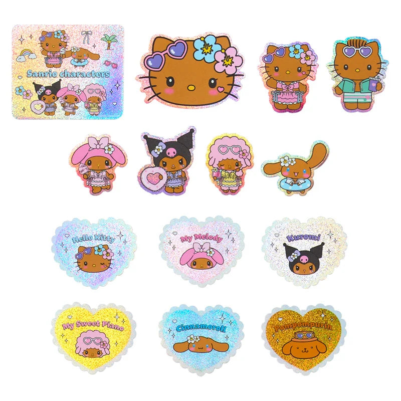 Pre Order Sanrio "Sparkling Summer Pool" Sticker Flakes