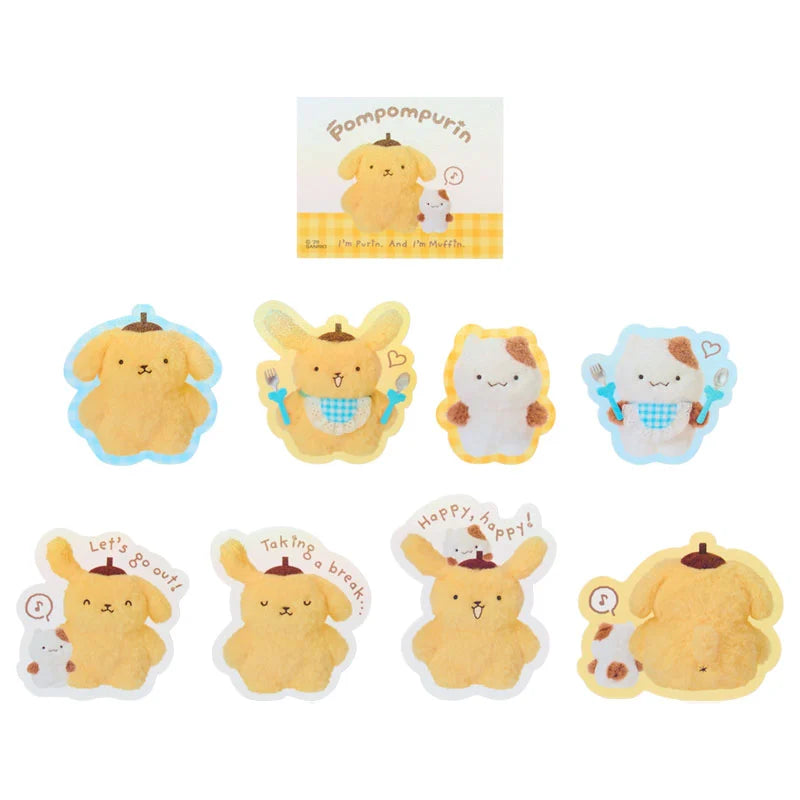 Pre Order PomPomPurin "The Early Days" Sticker Flakes