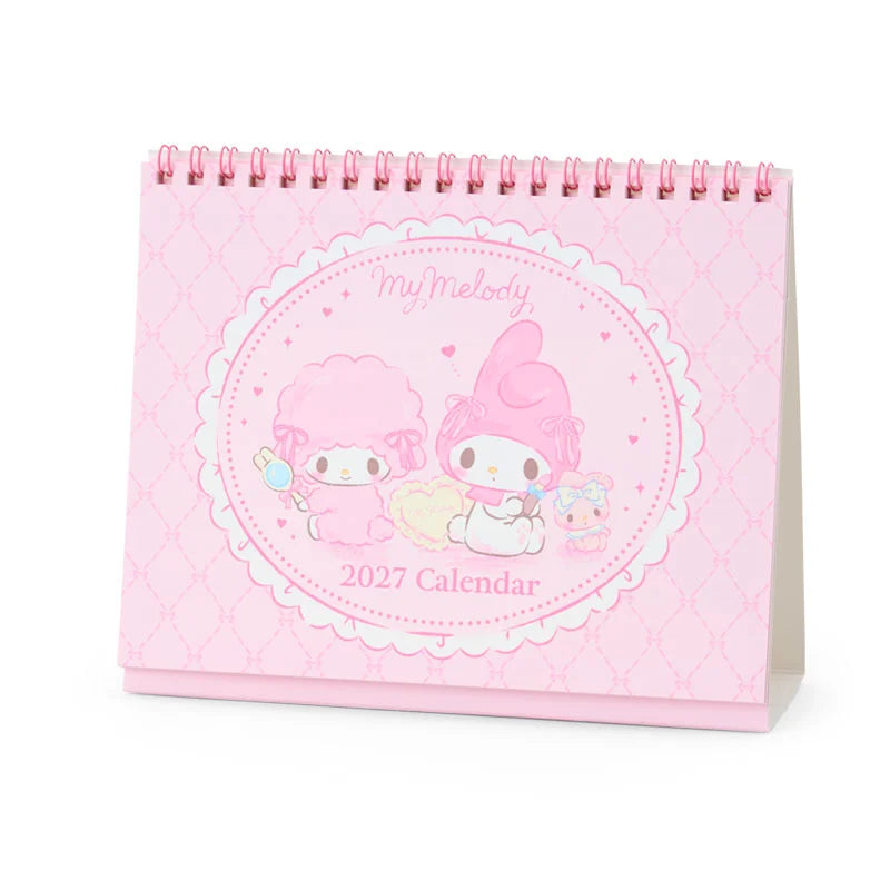 My Melody 2027 Desk Calendar
