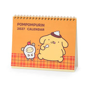 PomPomPurin 2027 Desk Calendar
