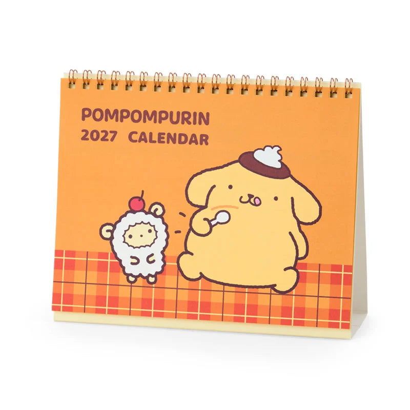 PomPomPurin 2027 Desk Calendar
