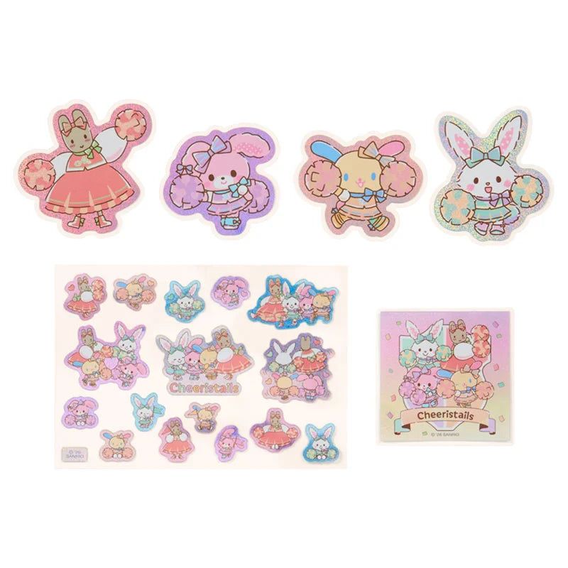 Pre Order Sanrio Girls Group "Cheeristails" Stickers