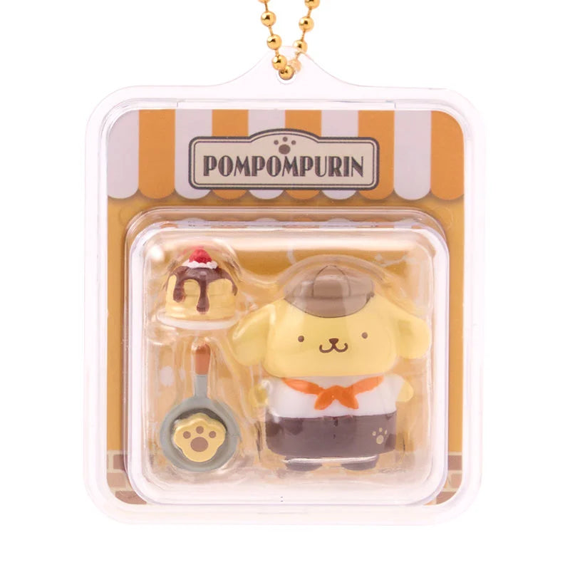 Pompompurin Miniature Package Keychain [Shopkeeper]