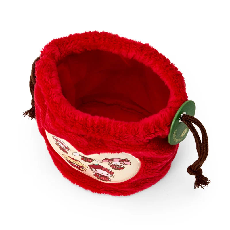 Pre Order Sanrio "Autumn Apple" Drawstring Bag