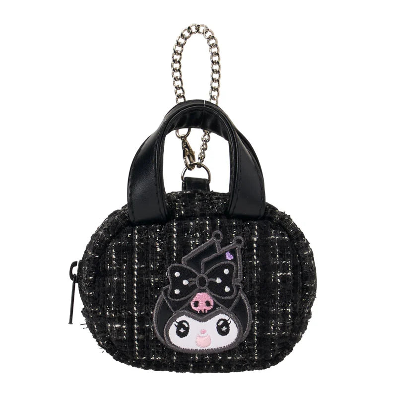 Pre Order Kuromi "Black Kuromi Mode" Mini Bag Charm [Girly]