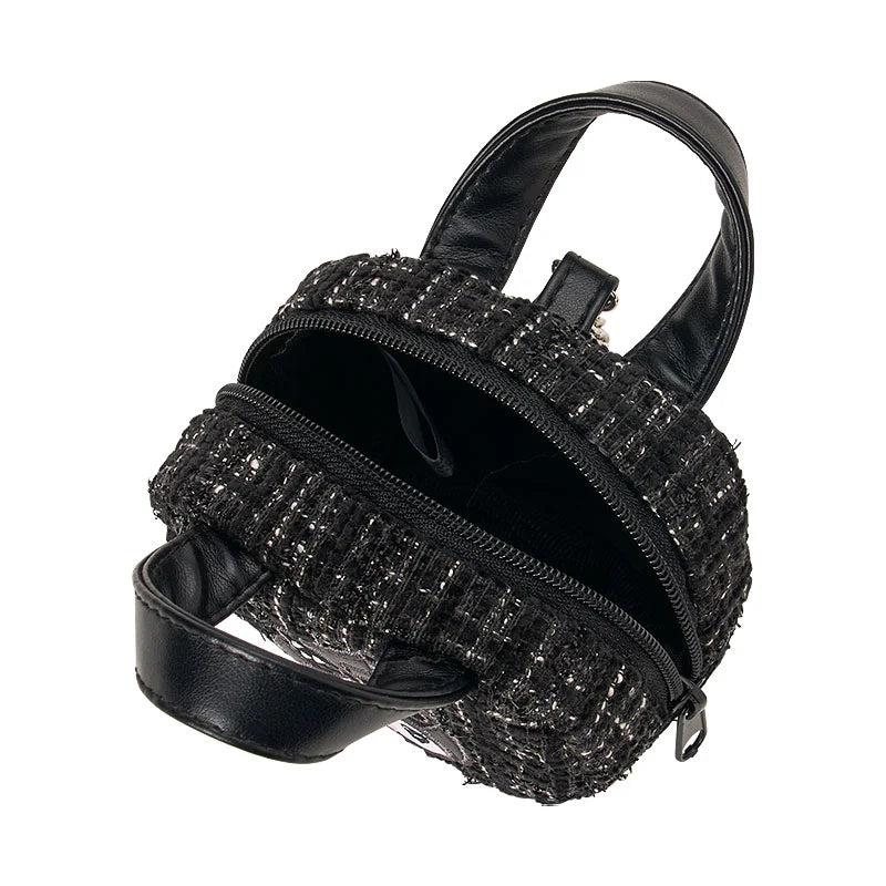 Pre Order Kuromi "Black Kuromi Mode" Mini Bag Charm [Girly]