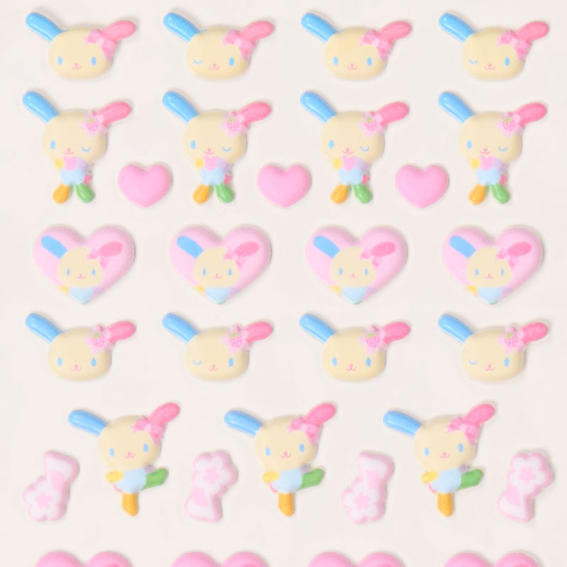 Usahana Mini Marshmallow Stickers [Pink]