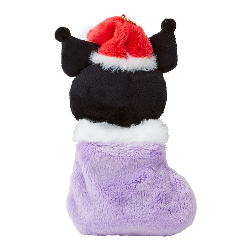 Kuromi Christmas Stocking & Snack Plush Mascot