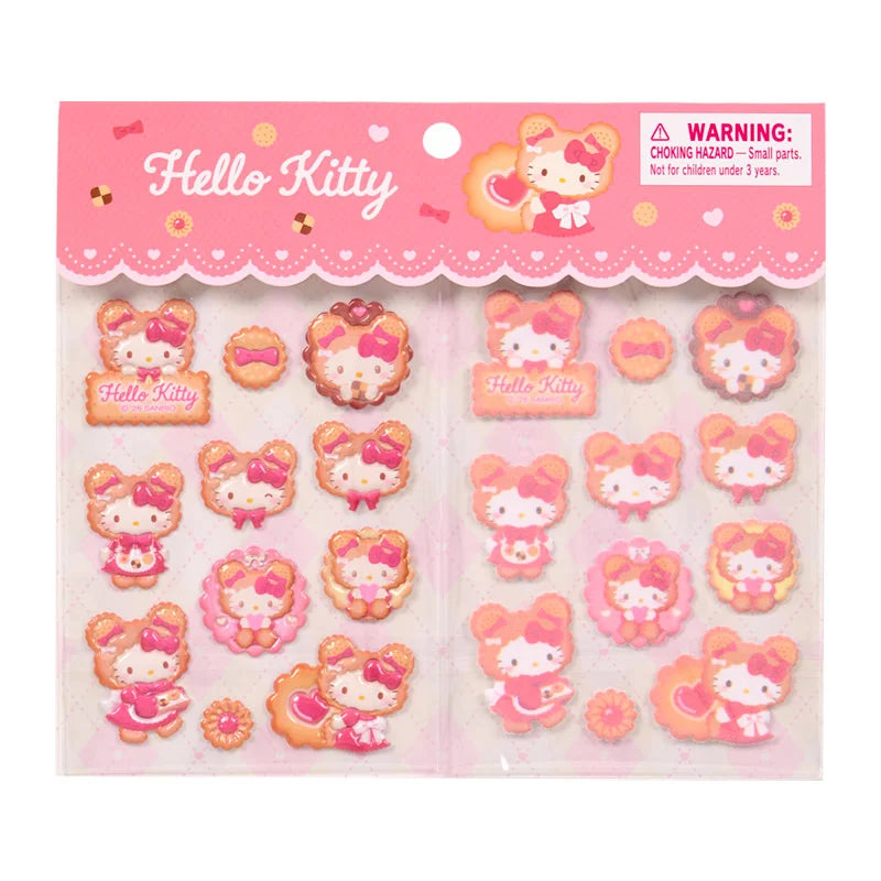 Pre Order Hello Kitty "Cookie Fluffy Bear" Sticker