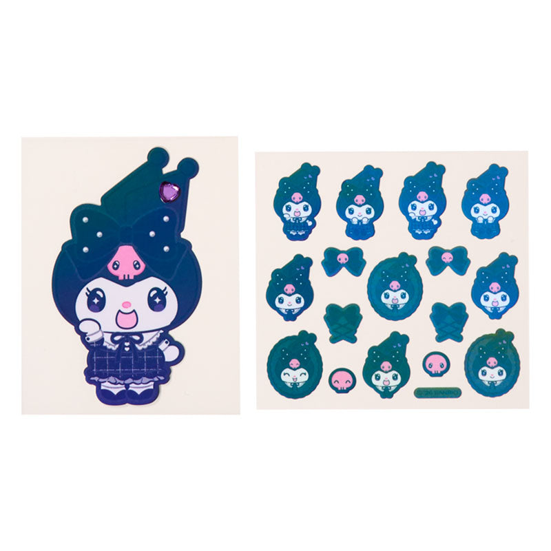 Pre Order Kuromi "Black Kuromi Mode" Sticker Set [Girly]