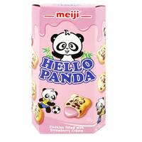 Hello Panda Cookies Strawberry Cream