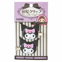 Kuromi Head Hair Clips