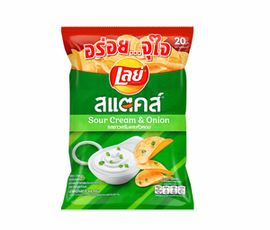 Lay's Thailand Limited Sour Cream & Cream