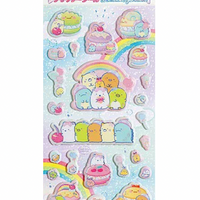 Sumikko Gurashi Dessert Glitter Puffy Sticker