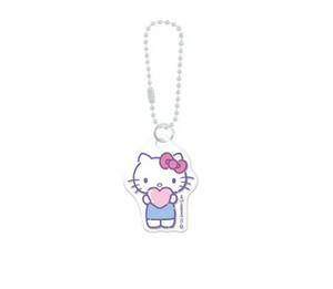 Hello Kitty Heart Chibi Keychain