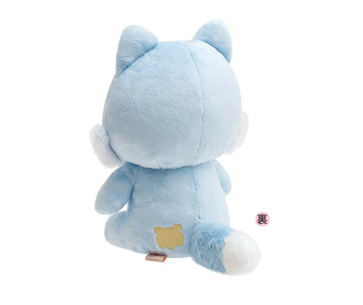 Chairoikoguma Aoikoookami Blue Wolf Medium Plush