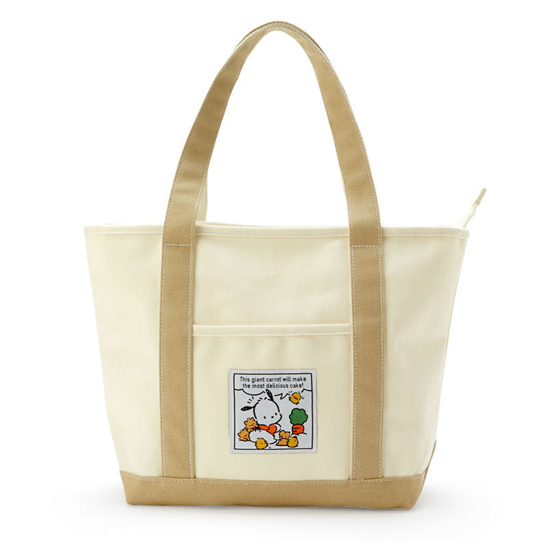 Pochacco Large Canvas Tote Bag